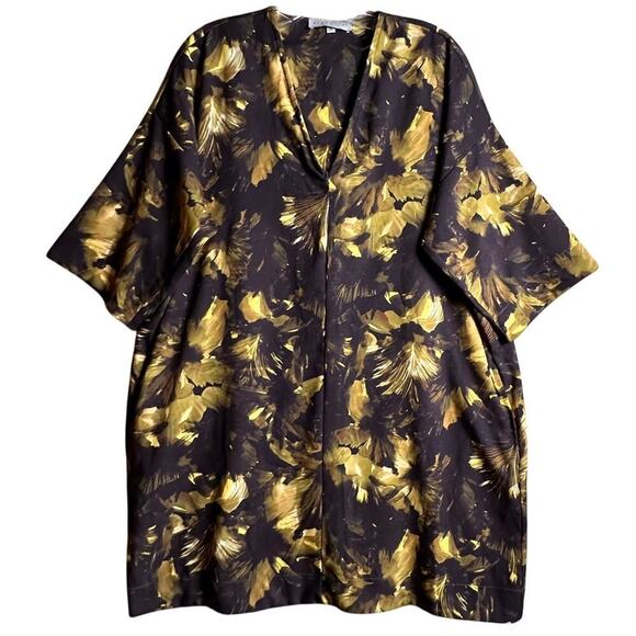 Bryn Walker Womens Bingley Tunic Dress Sz. S Women Floral Luna Print Lagenlook - Picture 10 of 16